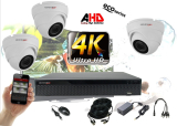 Monitorrs Security - 4k AHD kamerarendszer 3 kamerával 8 Mpix WD - 6037K3