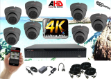 Monitorrs Security - 4k AHD kamerarendszer 7 kamerával 8 Mpix GD - 6038K7