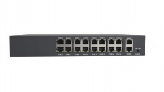 HT162 16-PORT 10/100 + 2-PORT 10/100/1000M SWITCH WITH 16-PORT POE IEEE - 6063