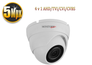 Monitorrs Security - Dóm XVR Kamera 5 MPix - 6043B