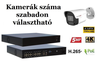 Monitorrs Security - IP kamerarendszer 9-16 kamerával 4 Mpix - 6024K8+