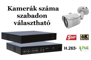 Monitorrs Security - IP kamerarendszer 8+ kamerával  2 Mpix - 6002K8+